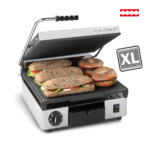 Firenze 16020 Milantoast Τοστιέρα Large ραβδωτή πάνω & κάτω - Image 2