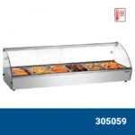 305059 Βιτρίνα θερμαινόμενη επιτραπέζια για GN 1/3