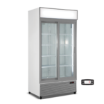 CL801 V2G White Βιτρίνα συντήρησης διπλή με συρόμενες πόρτες - Image 2