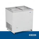 ICE220 Καταψύκτης με ίσια συρόμενα κρύσταλλα
