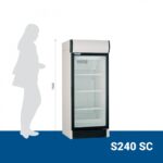 S240 SC Βιτρίνα συντήρησης