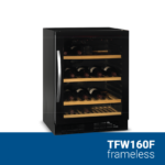 TFW160F frameless Βιτρίνα κρασιών