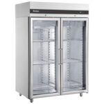 INOMAK CEP2144/GL Θάλαμος Συντήρησης INOX με Γυάλινες Πόρτες Σειρά Prunus